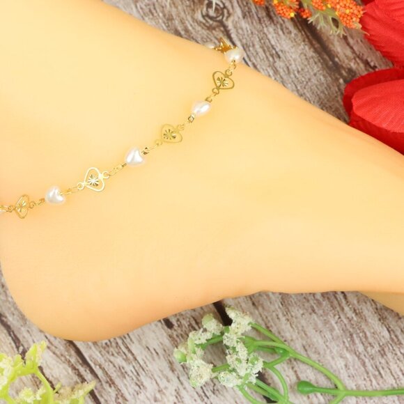 "Dainty Anklet for Women – Elegant Everyday Jewelry & Perfect Gift | MLCRC1202 - Picture 5 of 10